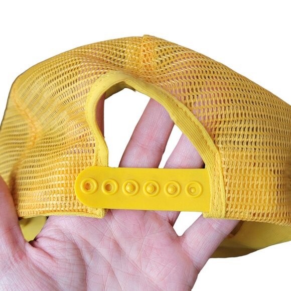 Vintage 80s E.T. Cap Men Accessories Trucker Hat ET Extraterrestrial Movie Blue - Picture 9 of 14